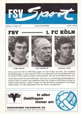Programm | 1977/78 | FSV