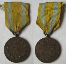 Sachsen Friedrich August Medaille Bronze am Band (171321)
