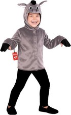 Graues esel kostüm kinder - graues,