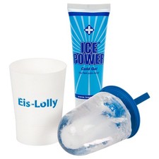 Kältetherapie-Set, 2-tlg., 1 Eislolly und 1 Ice Power Kühlgel 75 ml