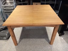 CHALET Tisch Pinie massiv, 115x115 cm, ausziehbar 115x160 cm, Höhe 77cm