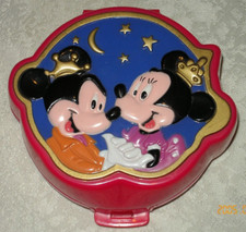 Polly Pocket Spiel Dose Set Mickey & Minnie Maus Spielzeug Disney BBT 95 