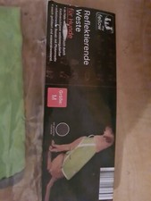 Hunde Warnweste reflektierend Hundesicherheitsweste Pfote Mantel Klettverschluss