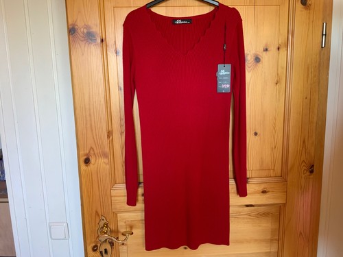 Rotes strickkleid xl mit - l,