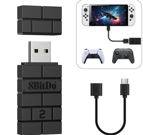 8bitdo usb wireless adapter - wireless,
