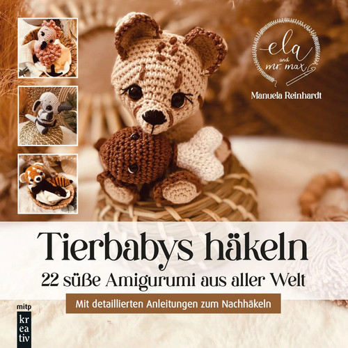 Tierbabys häkeln manuela - tierbabys, |