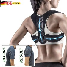 Rückenbandage Rückenhalter Haltungskorrektur Rückenstabilisator Geradehalter DE