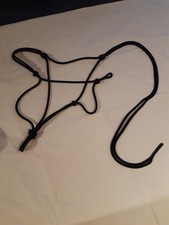 Knotenhalfter, dunkelblau, mit