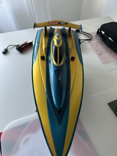 Carrera speedboat blue gold - rc,