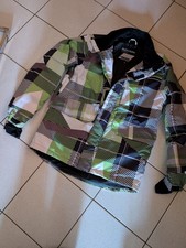 Skijacke Snowboard Jacke Gr  M Weiß/Schwarz/Apfelgrün v. Much More