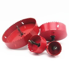 Lochsäge HSS Bi-Metall 16-250 mm Bohrkronen Dosenbohrer Trockenbau Kreissäge NEU