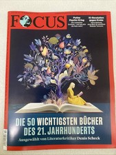 Focus 42/2025 Die 50 Wichtigsten Bücher Des 21. Jahrhunderts, Neu Und Ungelesen