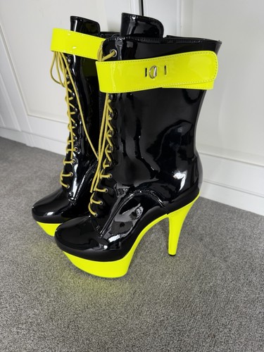 Lack stiefeletten 43 - lack, gr.43
