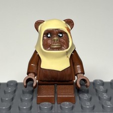 LEGO - SW0238 - STAR WARS - 8038 The Battle of Endor - Paploo (Ewok) Top Zustand