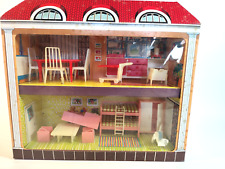 Puppenstube Puppenhaus Jean Hoefler Höfler Puppenzimmer 50er Kinderzimmer OVP