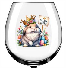 X12 Osterhase Glas Vinyl