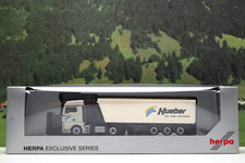 Herpa 1:87 Exclusive Serie MAN Mulden Kipper Hueber Transporte in Ovp Nr.5196