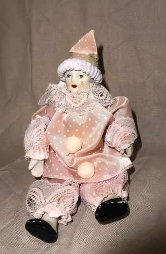 Pierrot rosa kostüm - kostüm,