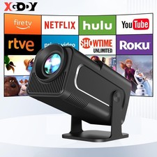 XGODY 4K Beamer  FHD Mini Projektor LED 5G WiFi Bluetooth Heimkino Smart Android