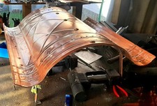 SCHORNSTEINABDECKUNG KAMINABDECKUNG KUPFER KAMINHAUBE 80x80cm  NAPOLEON HUT