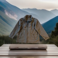 Northland Professional Herren Winterjacke, L, oliv, herausnehmbare Fleecejacke