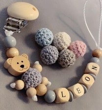 Schnullerkette mit Namen