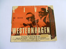 Konzertkarte von Westernhagen. Am 19.04.88 in München im Olympiapark Ticket