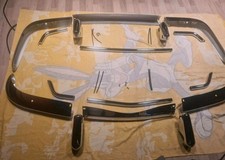 VW KARMANN GHIA TYP 14 ● EXPORT STOSSSTANGEN VORNE  & HNTENi ● ORIGINAL/NEU