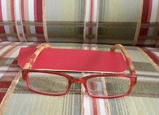 Damen Brillenfassung, Top Zustand, Top Design,rot