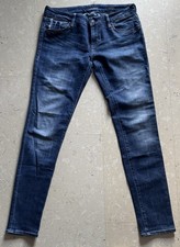 Mavi White Edge Jeans Damen W31 L32 Blau Style Lindy Slim Fit Stretch