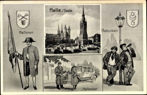 Halle der saale - halle,