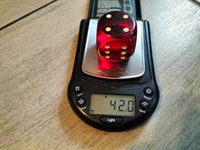 Alter DDR Würfel Catalin rot