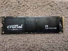 Micron Crucial P3 4TB NVMe SSD -  M. 2 2280 PCIe 3.0  (CT4000P3SSD8E) Gaming