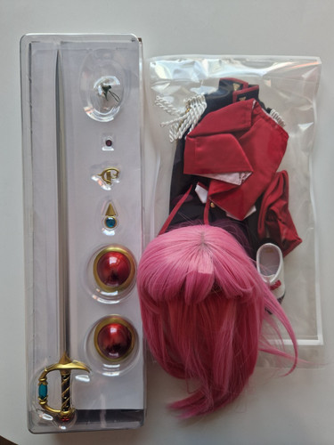 Dollfie dream utena perücke - utena,
