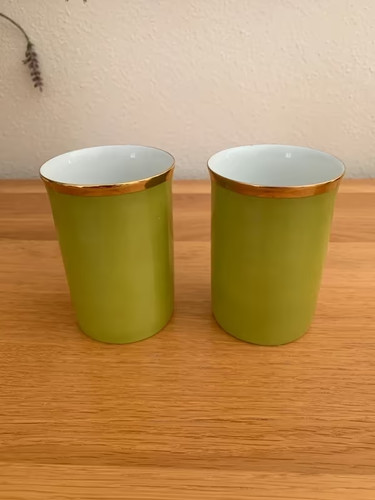 Vintage zahnputzbecher - 2, –