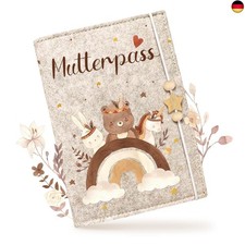 Mutterpasshülle aus Filz für