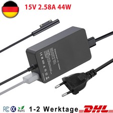 Für Microsoft Surface Go Book Laptop 1 2 3 Ladegerät mit USB Netzteil Ladekabel