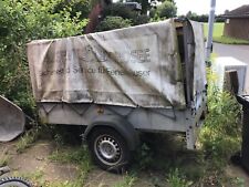 Anhänger STEMA 6075, Baujahr 2008 offener Kasten mit Plane abgemeldet.