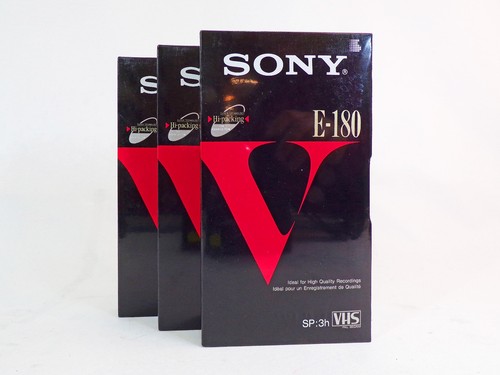 Vhs videokassetten sony - 3,