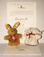 STEIFF EIERWÄRMER HASE / LAMM 2002