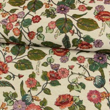 Gobelin Stoff Blumenranke