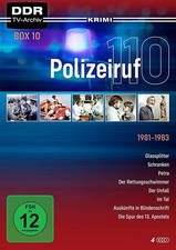 Polizeiruf 110 - DDR TV-Archiv / Box 10 (1981-1983) # 4-DVD-NEU