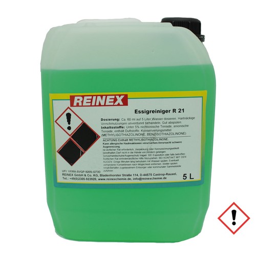 Reinex essigreiniger r21 - essigreiniger,