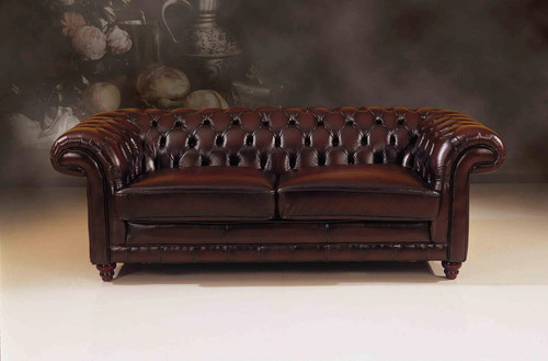 Edles 3er sofa chesterfield - edles,
