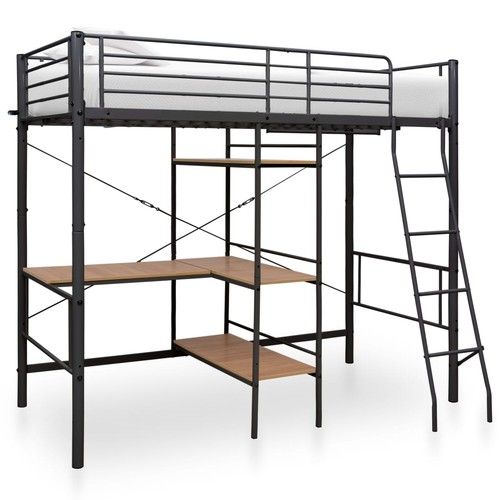Etagenbett mit tischrahmen - etagenbett,