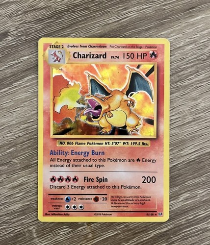 Charizard holo evolutions - charizard-holo,