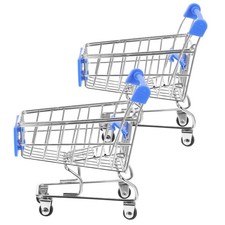  2 Pcs Einkaufswagen Spielzeug