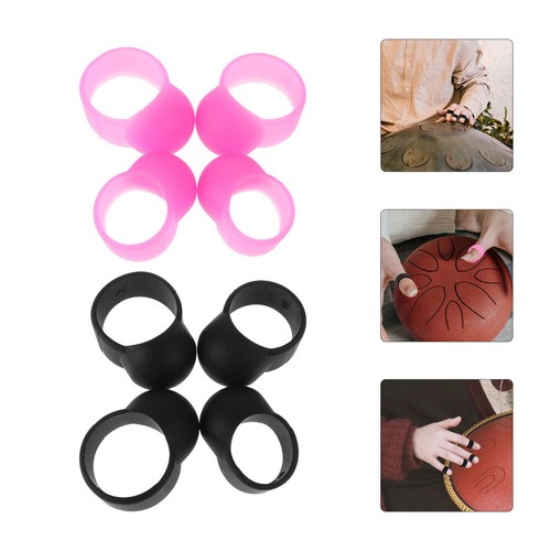 Silicone drum finger picks - finger,