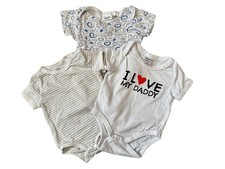 3er Set Kurzarmbodys Topomini, dopodopo, Ergee Gr. 56 Junge/Mädchen/unisex