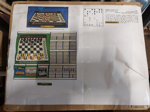 Chess challenger fidelity - 8,